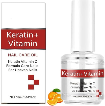 Soelegant Keratin Plus Vitamin C Nail and Cuticle Oil bottle front view