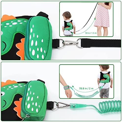 Close up of anti lost wrist link safety mechanism