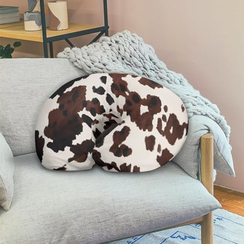 Goronwyfloyd cow print slipcover applied to nursing pillow