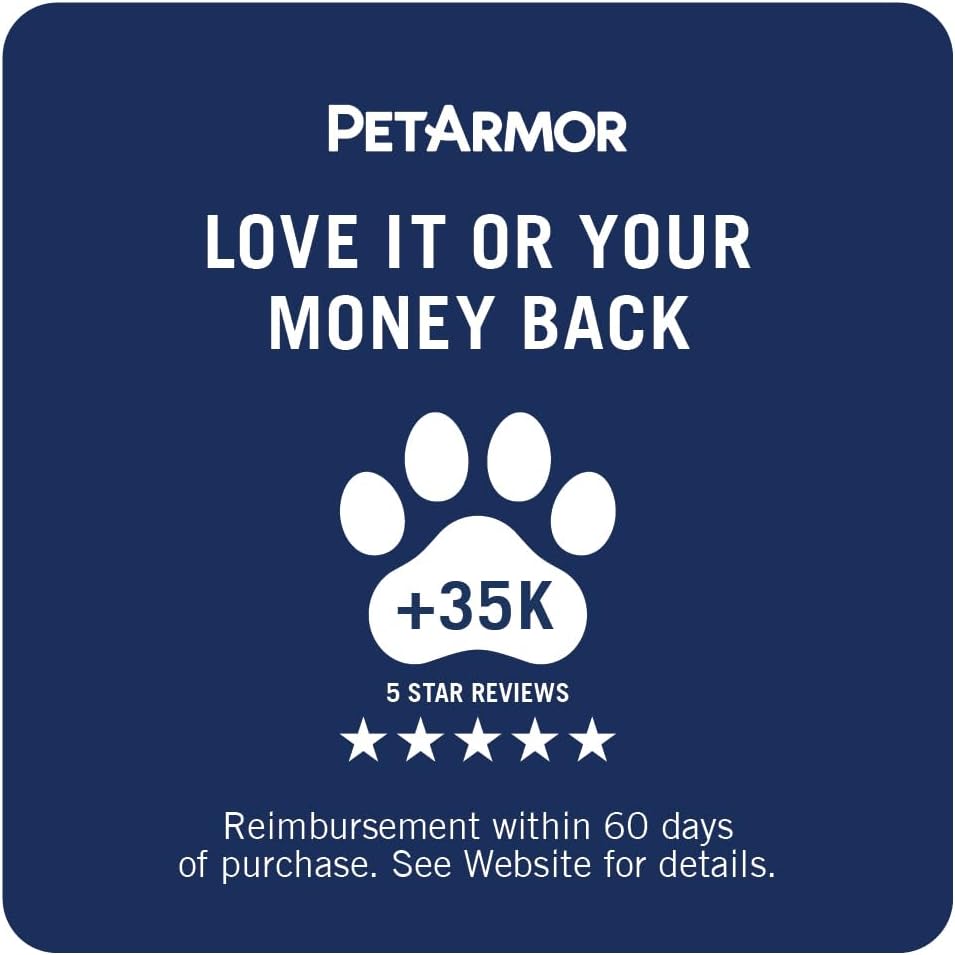 PetArmor Plus Flea and Tick Prevention for Dogs, Small Dog Flea and Tick Treatment, 1 Dose, Waterproof Topical, Fast Acting (5-22 lbs) - Image 10