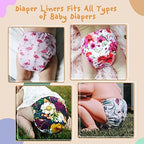 Alvababy bamboo diaper liners complete 400 sheets set