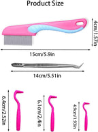 Shxxyljh tick removal hooks and tweezers for pets