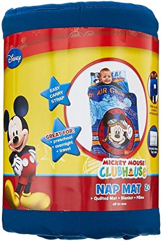 Disney Mickey's Toddler Rolled Nap Mat, Flight Academy - Image 4