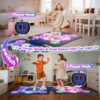 TooLion kids dance pad with light up buttons