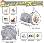 Detailed view of glow-in-the-dark pet cage accessories