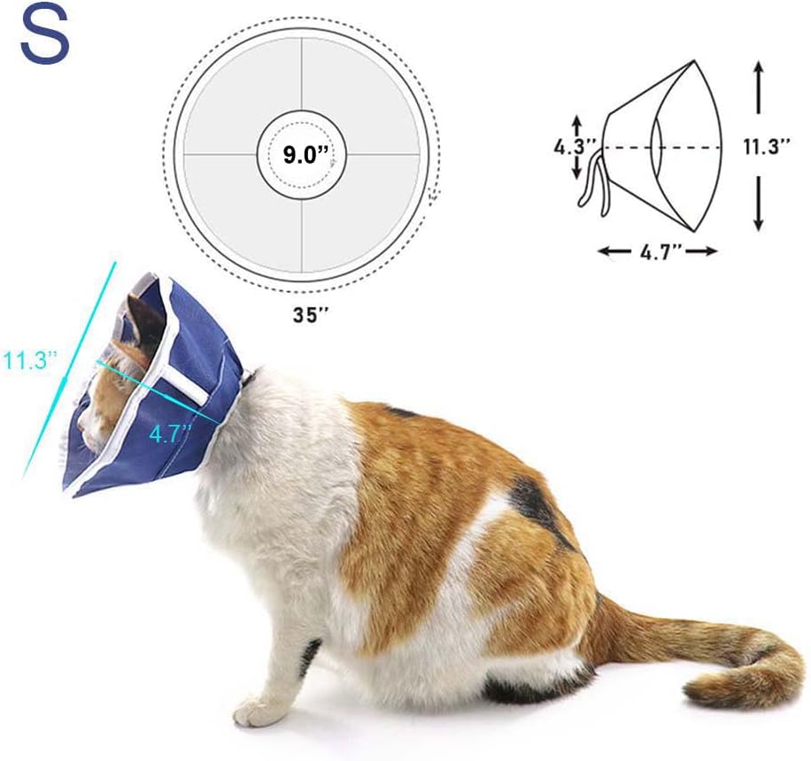 QIYADIN soft recovery collar demonstrating flexibility and soft edges