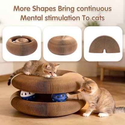 ACEDIGI modular cat toy showing the non toxic secure magnetic docking mechanism