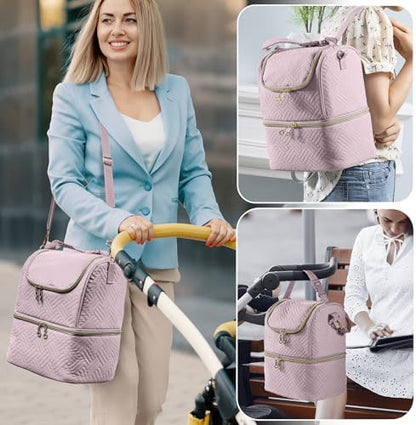 Sfybyheart breastmilk cooler bag with ice pack