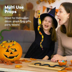 Vibrant fourteen inch flexible plastic snakes arranged in a neat bulk assortment.