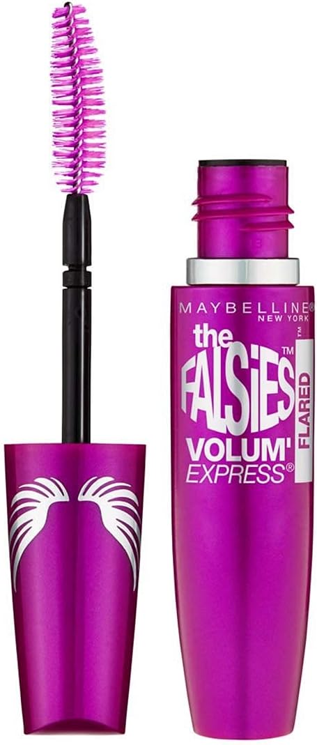 Authentic USA imported Maybelline Falsies Flared mascara wand angle view