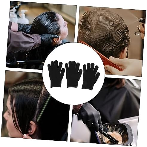 Side view of Ipetboom high temperature hair styling mitten showing comfortable fit