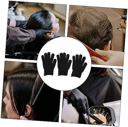 Side view of Ipetboom high temperature hair styling mitten showing comfortable fit