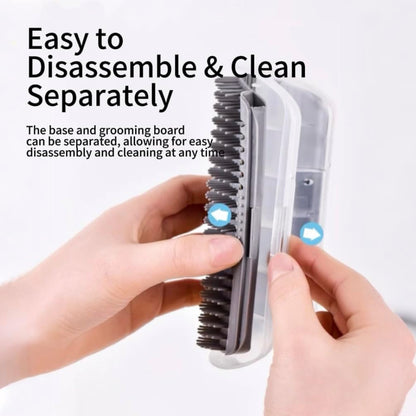 Dhgate reusable small dog grooming tool with adhesive strip backing visible