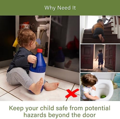 Installation demonstration of child safety knob locks