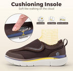 FitVille StepEZ orthopedic walking shoes showing breathable mesh upper detail
