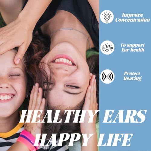 Natural herbal ear oil dropper for reducing buzzing and clicking noises in ears.