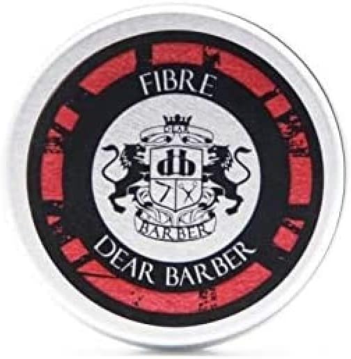 Dear Barber Mens Styling Fibre Hair Paste front view tin