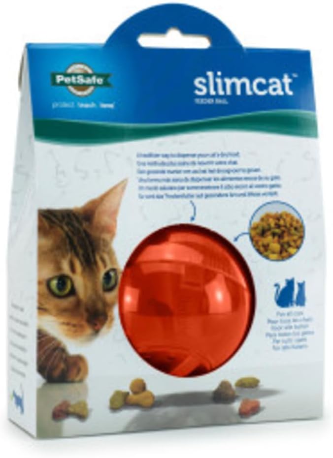 PetSafe SlimCat disassembled parts showing BPA free plastic construction