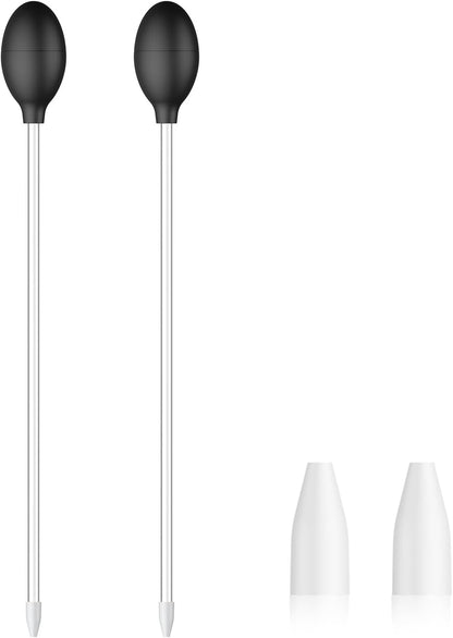 Pawfly Aquarium Coral Feeder 13.7 Inch Long Tube Coral Food Feeder Manual Feeding Tube Fish Excreta Cleaner Long Acrylic Syringe for Reef Marine Fish Shrimp Aquatic Plants - Image 9