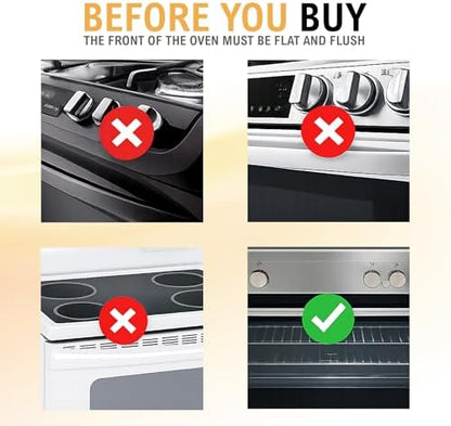 Side profile of BeeGo self adhesive oven safety latch