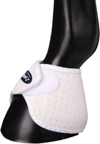 Tough 1 protective horse boots rear view highlighting anti-spin bump