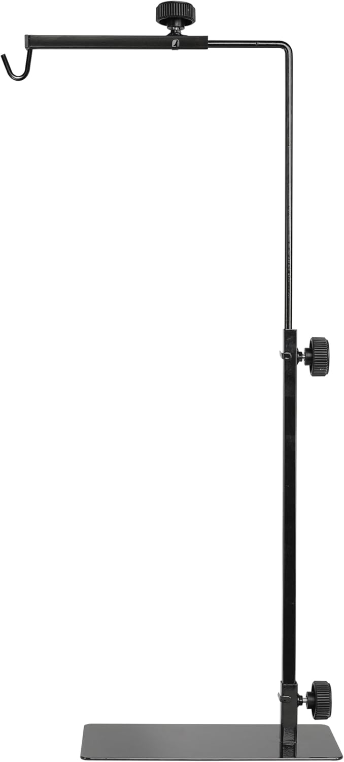 USA imported Simple Deluxe adjustable floor lamp holder packaging setup