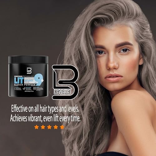 L3 Level 3 BondFusion hair bleach powder 500g jar for professional balayage and highlights