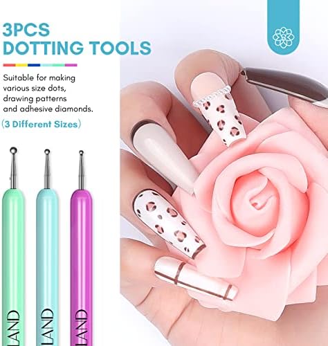 Saviland nail design brushes for gel extensions and painting