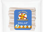 Authentic Kookamunga natural beefhide retriever rolls for small dogs and teething puppies