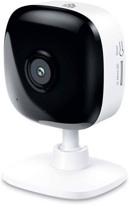 Kasa 1080p Indoor Wired Security Camera - Works as a Baby Monitor & Pet Camera, Motion Detection & Tracking, 2-Way Audio, Night Vision, Subscription-Free Local Storage or Optional Cloud, EC60 - Image 1