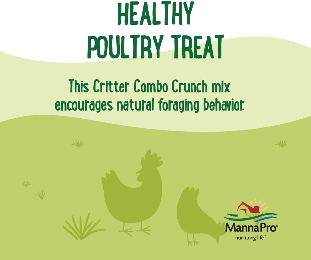 High protein natural supplementary food for mixed backyard flocks and ducks