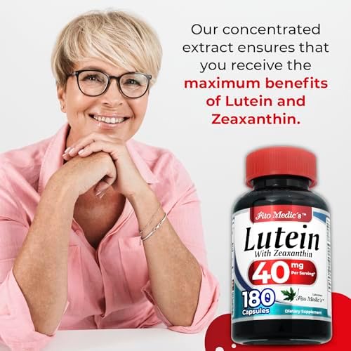 Fito Medic's Lutein 40 milligrams supplement nutritional label details