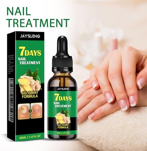 Applying Ginger Nail Oil to cuticles for hydration