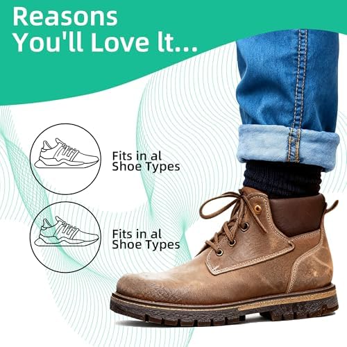 Durable medical grade silicone heel protectors designed for men and women.