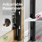 Close up view of the one hand operation safety lock mechanism on the BBsecure gate