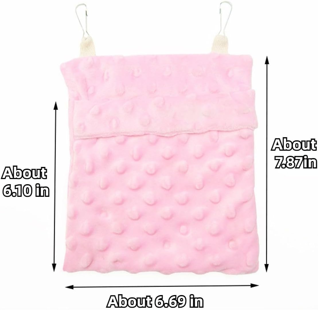 Sugar Glider Bonding Pouch Carrier Bag Sling Sleep Bag with Adjustable Strap for Travel Gliders Ferret Rat Hedgehog Hamster Small Pets (Blue) - Image 2