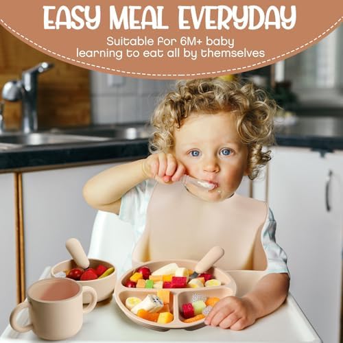 Yinder toddler self feeding set with spoons forks and sippy cups