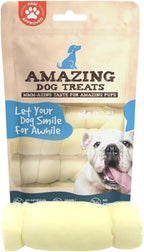 Amazing Dog Treats - Beef Cheek Rolls (10 Inch Regular - 4 Pcs) - Safe Rawhide Alternative Dog Chew - Great for Power Chewers - Long Lasting Dog Chew - Retriever Rolls for Dogs - Image 9