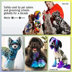 Instructions for using Opawz permanent dog hair dye