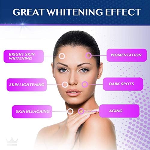 Northern Crown Cosmetics 2000mg glutathione supplement label details