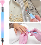 Diamond painting dotting tool set with spare refills