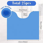 Close up view of the textured anti slip backing on the disposable urine floor protector.