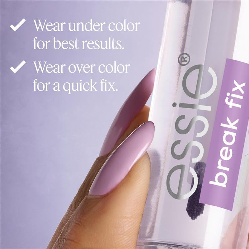 Essie long lasting nail bond fluid packaging back side details