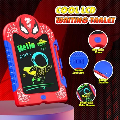 Child using Braxel LCD doodle board for creative play