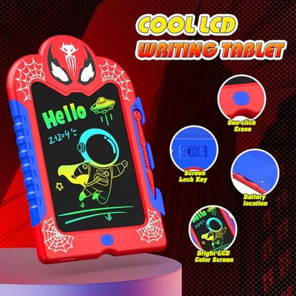 Child using Braxel LCD doodle board for creative play