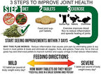 Sherwood Pet Health Vegan Joint Support packaging with feeding directions