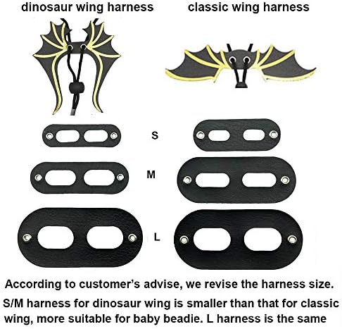 Detailed view of the soft leather and wing design
