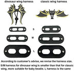 Detailed view of the soft leather and wing design