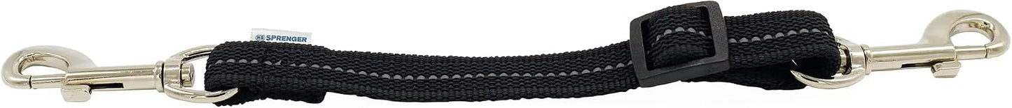 Herm Sprenger prong collar safety clip black front view