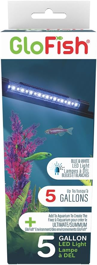 GloFish 10-Inch LED Light Stick for Fish Aquariums Up to 20 Gallons, 1 Count, with White, Blue and Magenta LED Lights - Image 15